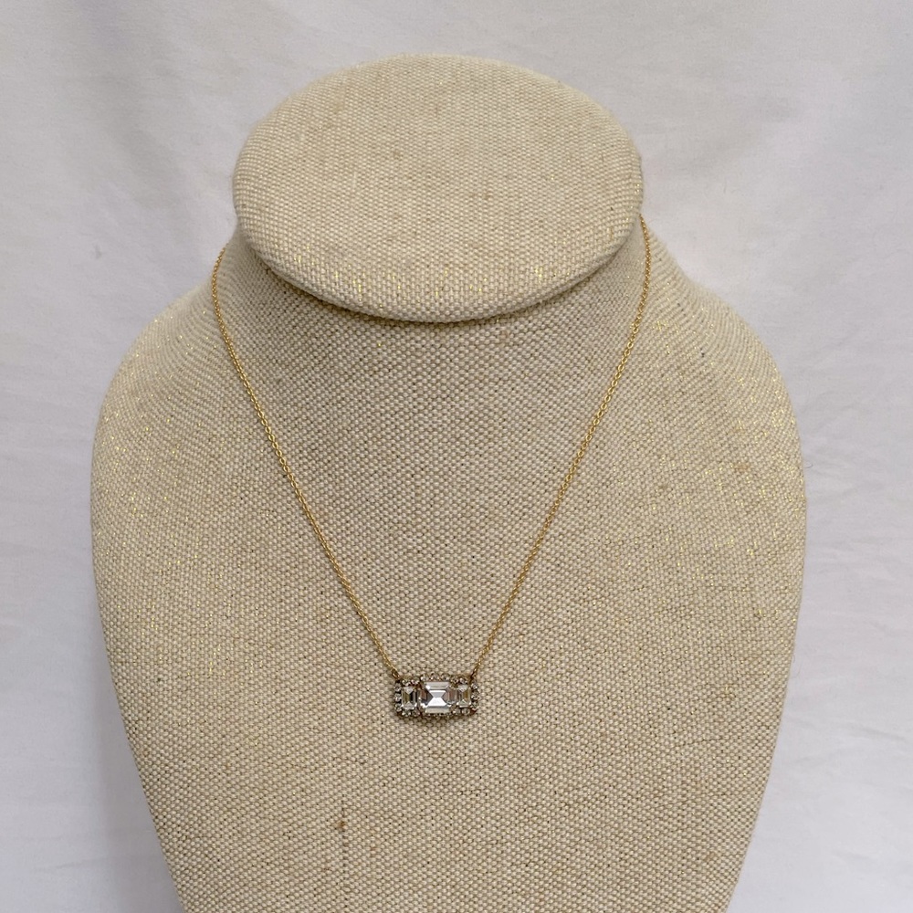 Vintage inspired bar necklace